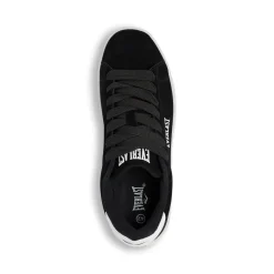 Sneakers Nere effetto velluto con logo Everlast