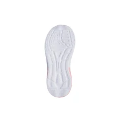 Sneakers nero da ragazza 10 Baci con luci e dettagli rosa e azzurro