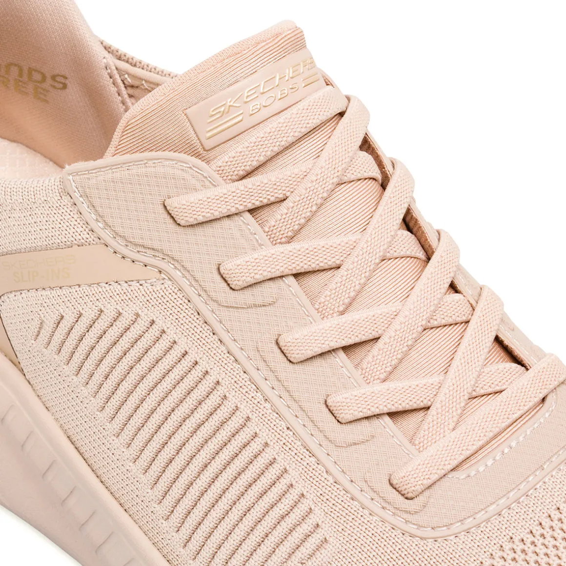 Sneakers nude da Donna Skechers BOBS SQUAD CHAOS
