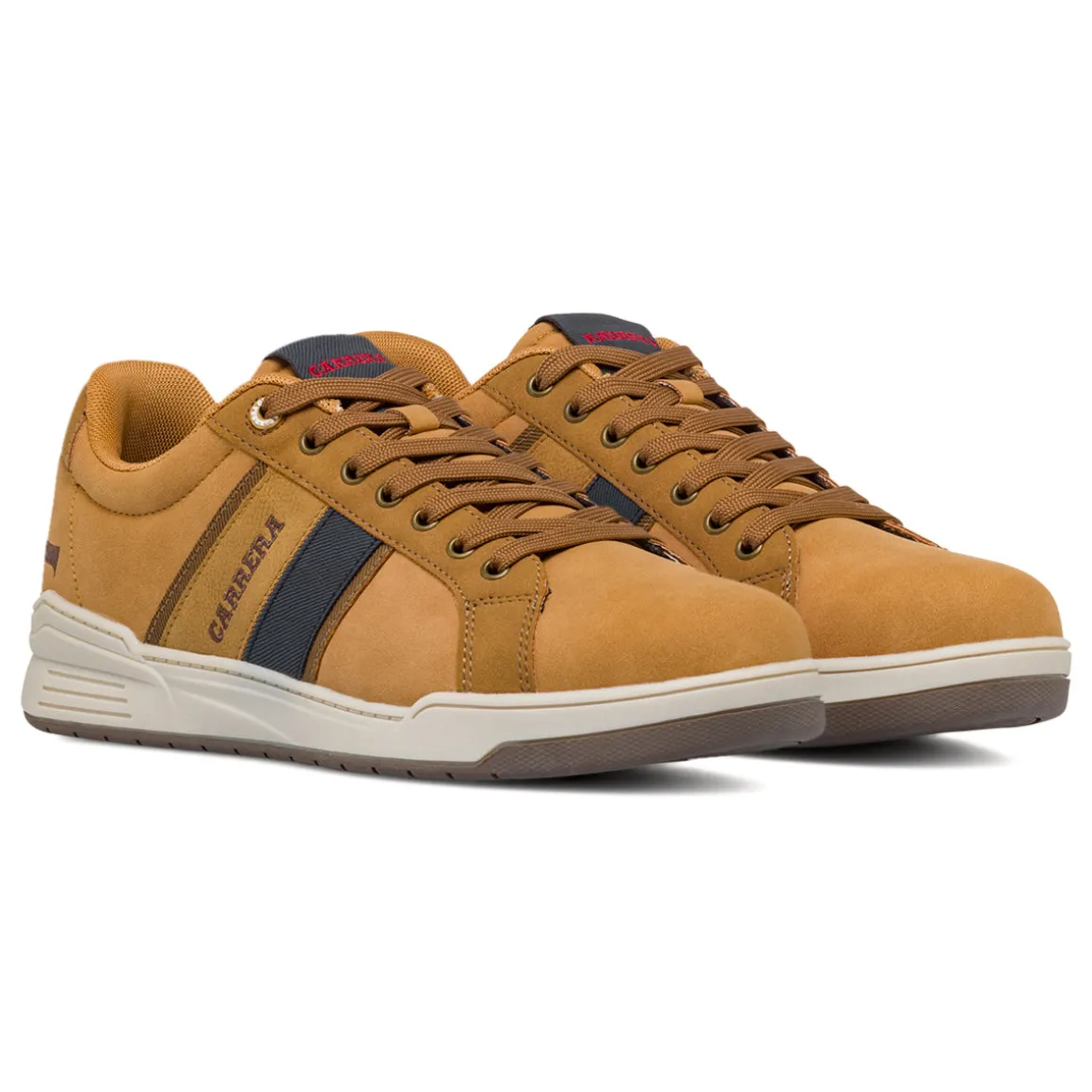 Sneakers ocra da Uomo con logo Carrera Jeans