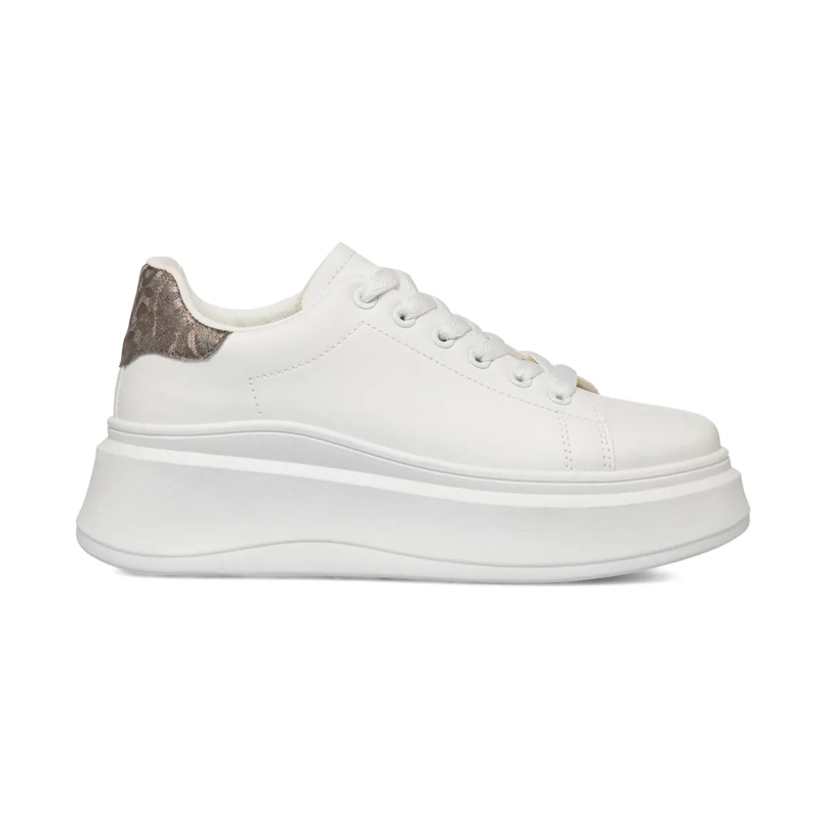 Sneakers platform da donna bianche Lora Ferres