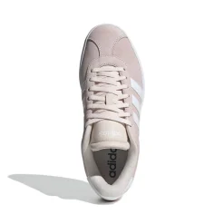 Sneakers platform rosa da donna in pelle adidas VL Court Bold