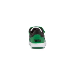 Sneakers primi passi bianche e verdi da bambino Puma Rebound V6 Lo AC+ Inf