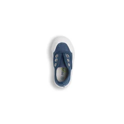 Sneakers Primi passi blu effetto jeans da Bambino in tessuto Primigi