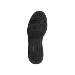 Sneakers ragazzo nere e bianche con logo Puma Reb-L
