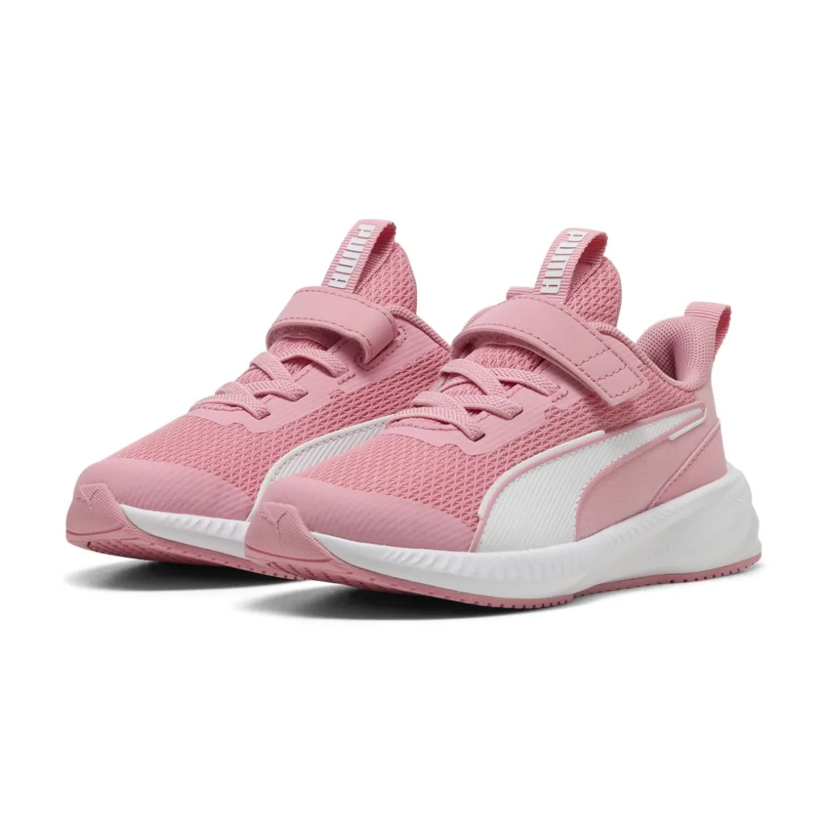 Sneakers rosa con strappo da Bambina Puma Flyer 3