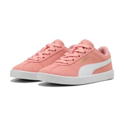 Sneakers rosa da Bambina con logo bianco laterale Puma Club II PS Pink Fruit
