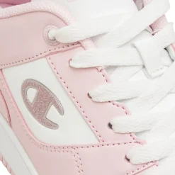 Sneakers Rosa da Bambina e Ragazza con dettaglio logo laterale Champion Low G PS