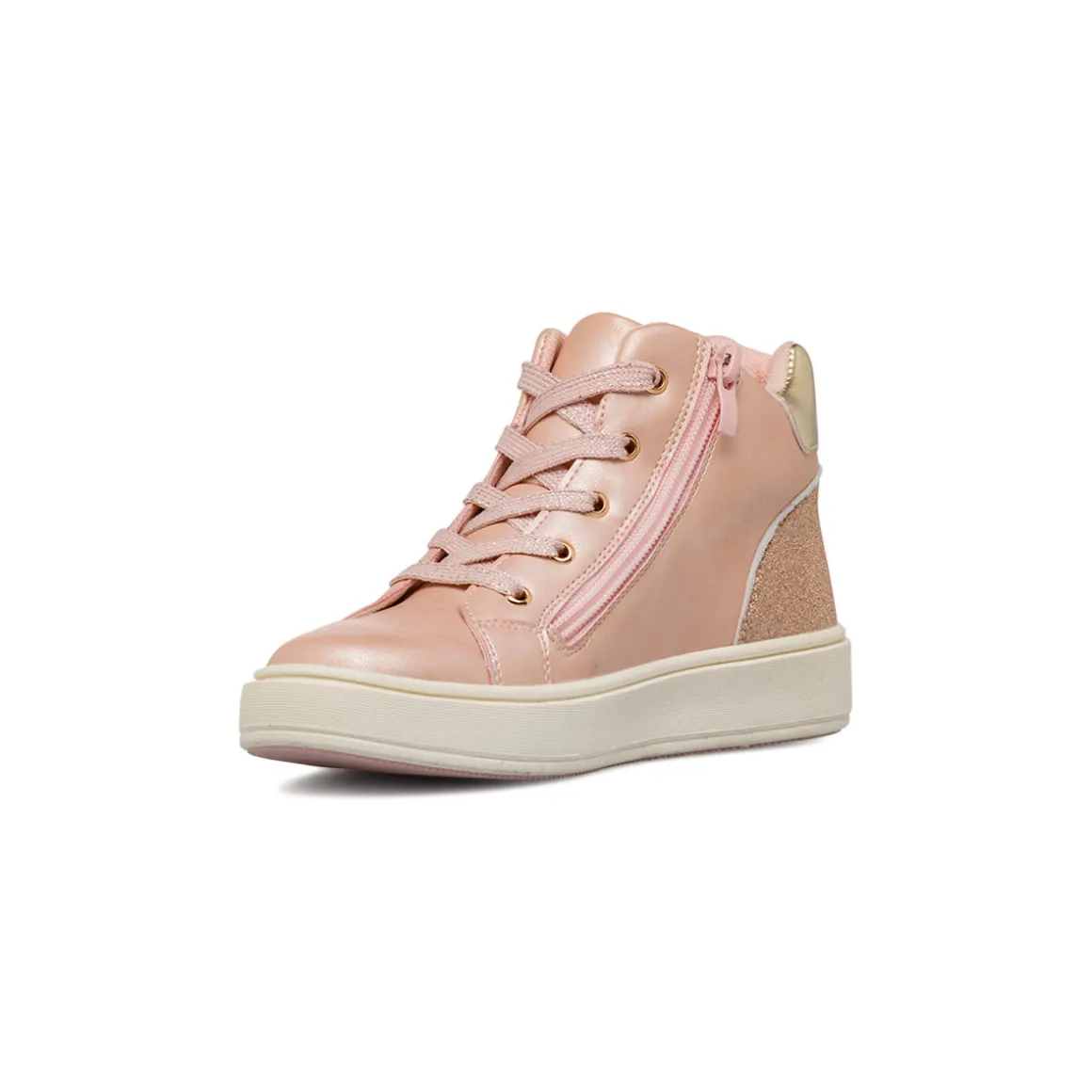 Sneakers rosa da Bambina con catena LOVE Dieci Baci