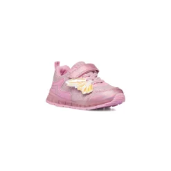Sneakers rosa da bambina Le Scarpe di Alice con luci e dettagli iridescenti