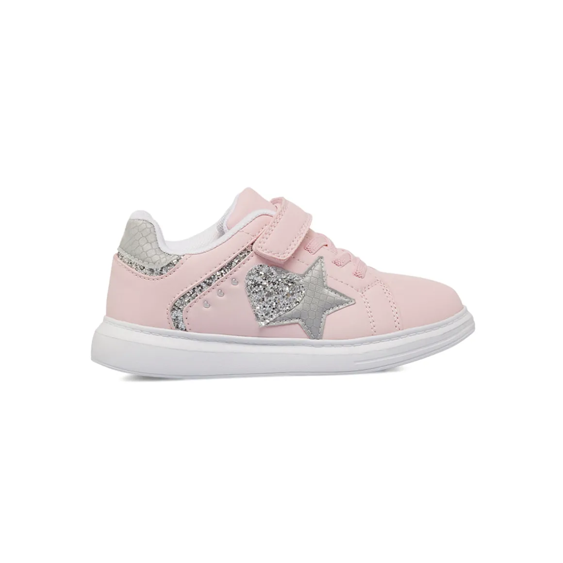 Sneakers rosa da Bambina con stella Dieci Baci