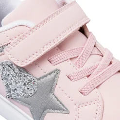 Sneakers rosa da Bambina con stella Dieci Baci