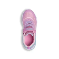 Sneakers rosa da bambina con Luci e strappo in velcro Australian