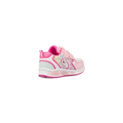 Sneakers rosa da Bambina con strappo Unicorno