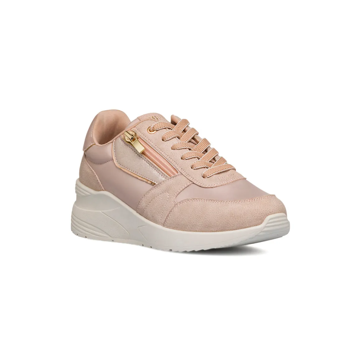 Sneakers rosa da Donna con zip Lora Ferres