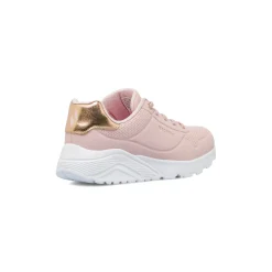 Sneakers rosa da ragazza Skechers Uno Lite Air Cooled con Memory Foam