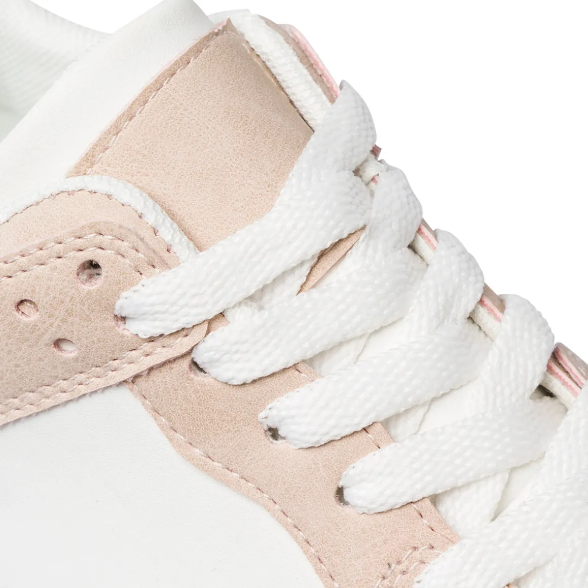 Sneakers rosa e bianche da donna Lora Ferres