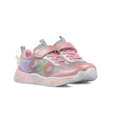 Sneakers rosa glitter da Bambina con Luci nella suola Le scarpe di Alice