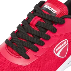 Sneakers rosse con ammortizzazione ad aria da Uomo Ducati