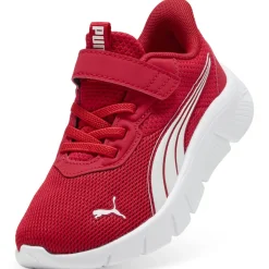 Sneakers rosse da Bambino con strappo Puma Flex Focus