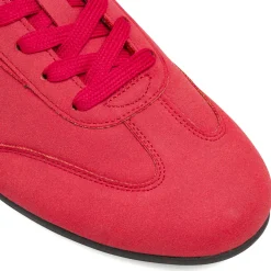 Sneakers rosse effetto scamosciato da Uomo Ducati