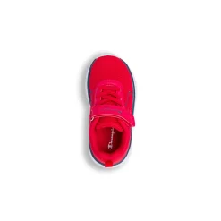 Sneakers rosse Primi Passi Bambino con strappo e logo Champion