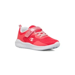 Sneakers Rosso da Bambina e Ragazza con chiusura a strappo Champion Softy Evolve