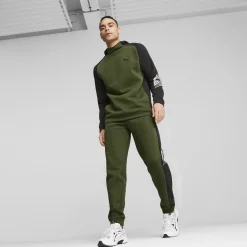 Sneakers Rétro bianche da uomo con dettagli argento e neri Puma Milenio Tech