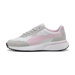 Sneakers Rétro casual bicolore da Donna grigio e rosa con logo Puma