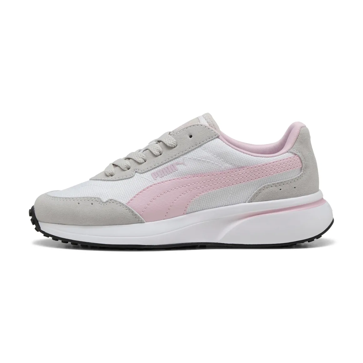 Sneakers Rétro casual bicolore da Donna grigio e rosa con logo Puma