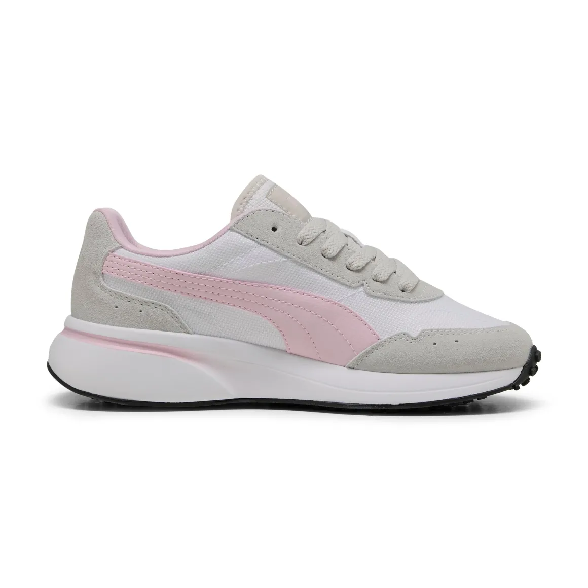 Sneakers Rétro casual bicolore da Donna grigio e rosa con logo Puma