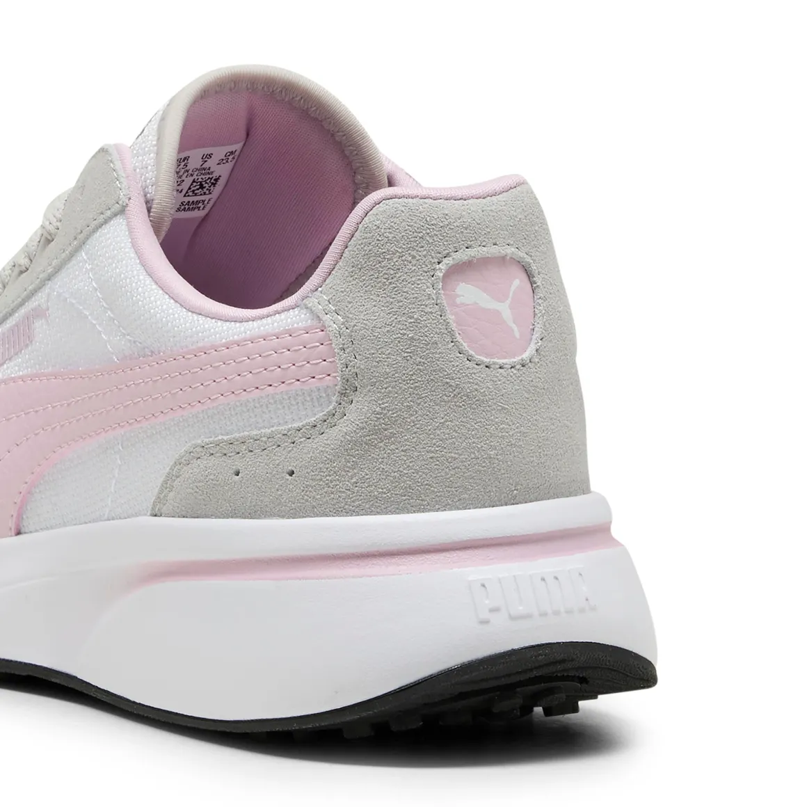 Sneakers Rétro casual bicolore da Donna grigio e rosa con logo Puma