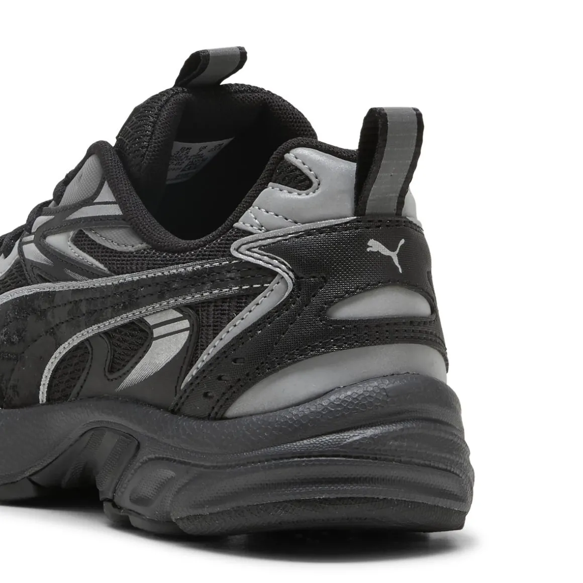 Sneakers Rétro nere e argento da Donna Puma Milenio Tech
