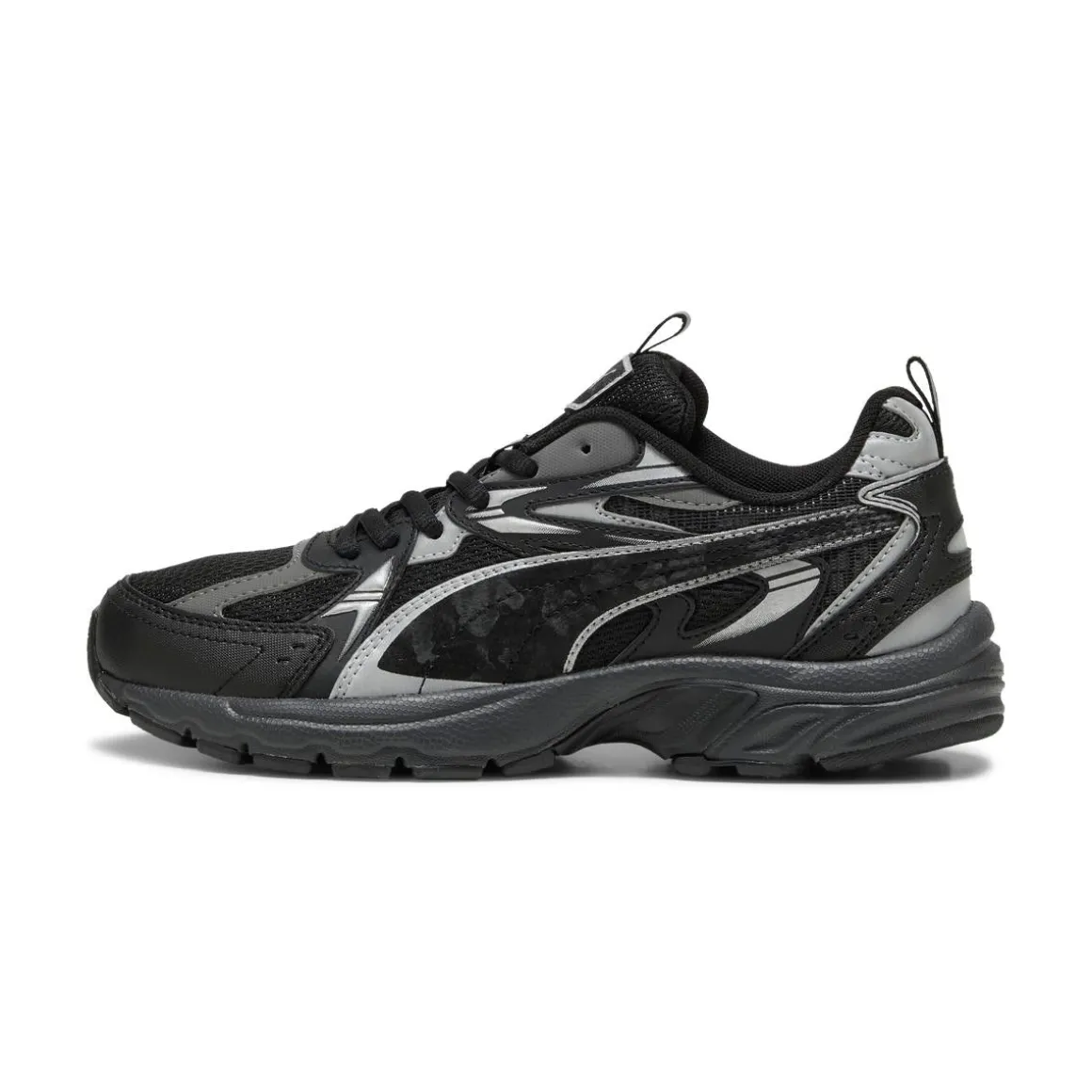 Sneakers Rétro nere e argento da Donna Puma Milenio Tech