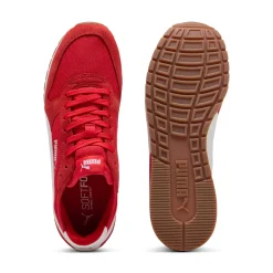 Sneakers Rétro rosse da Uomo in tessuto con logo Puma