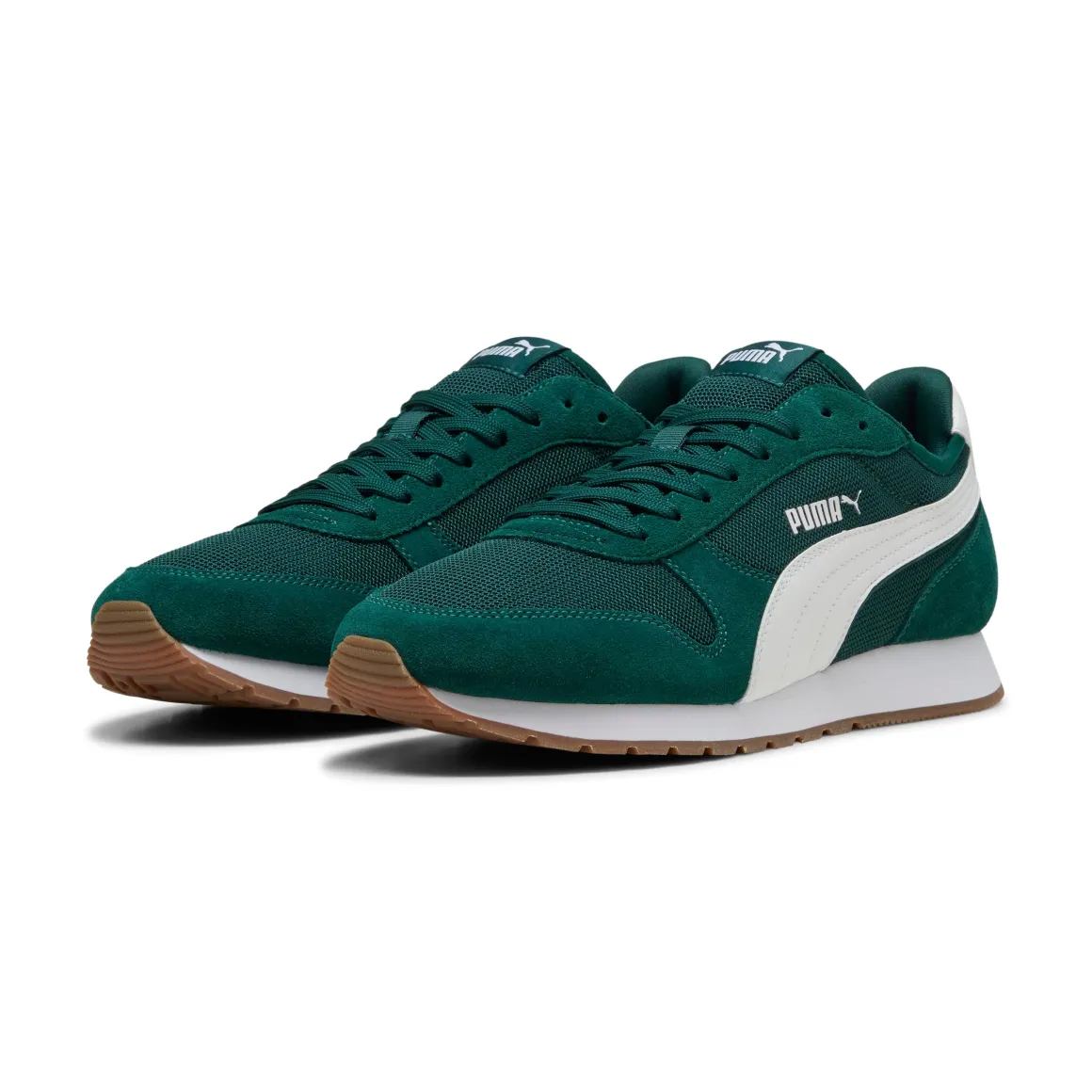 Sneakers Rétro verdi effetto scamosciato da Uomo con logo Puma