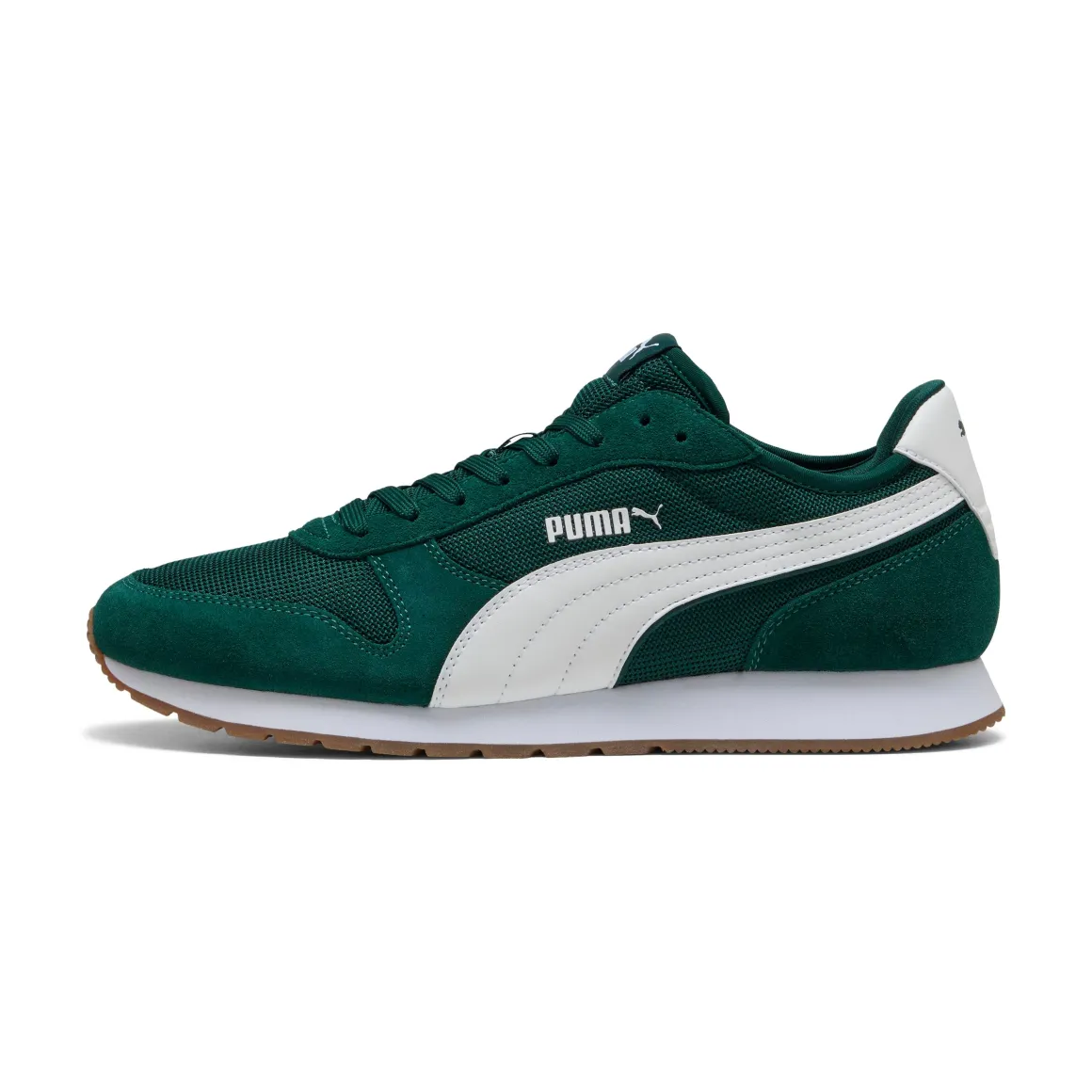 Sneakers Rétro verdi effetto scamosciato da Uomo con logo Puma