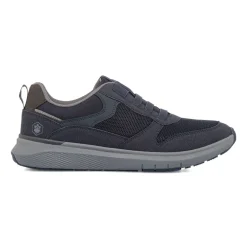 Sneakers Slip-on blu da Uomo Lumberjack con lacci elastici