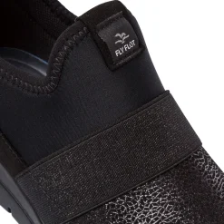 Sneakers Slip-on nere da Donna con fascia elastica Fly Flot