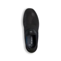 Sneakers Slip-on nere da Donna con fascia elastica Fly Flot