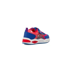 Sneakers Spiderman blu da Bambino con luci e strappo