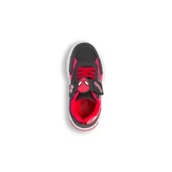 Sneakers Spiderman nere e rosse con Luci da Bambino