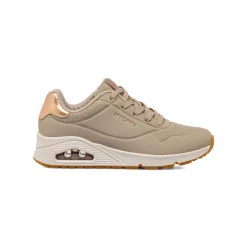 Sneakers taupe da Donna Skechers UNO