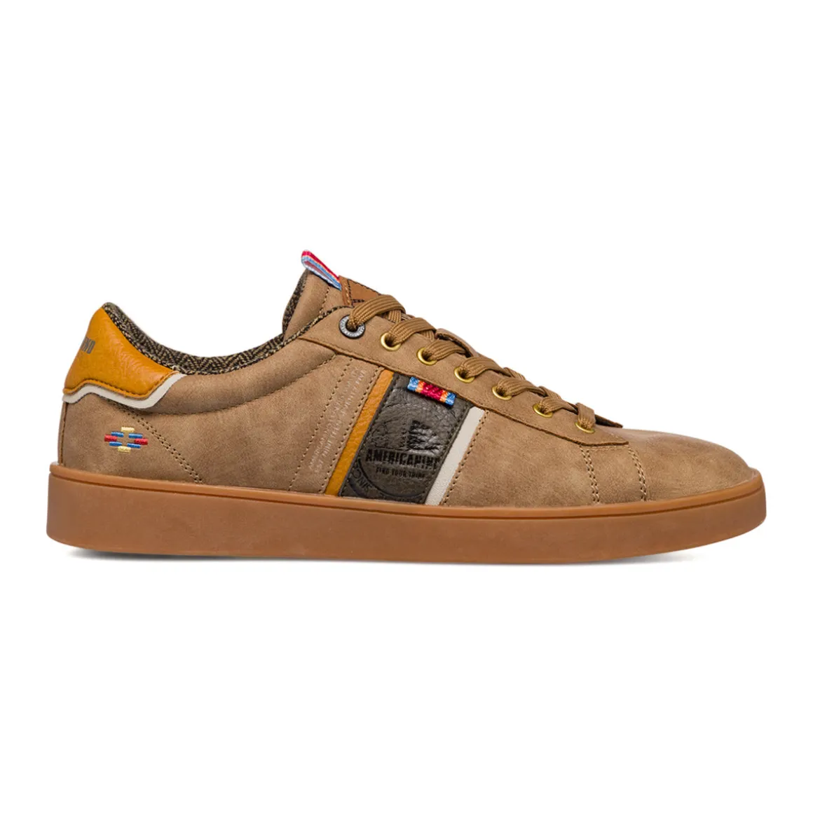 Sneakers taupe da uomo Americanino