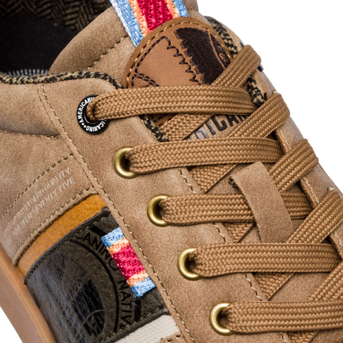 Sneakers taupe da uomo Americanino