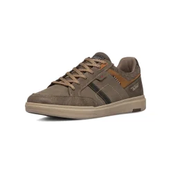 Sneakers taupe da uomo con logo Glams
