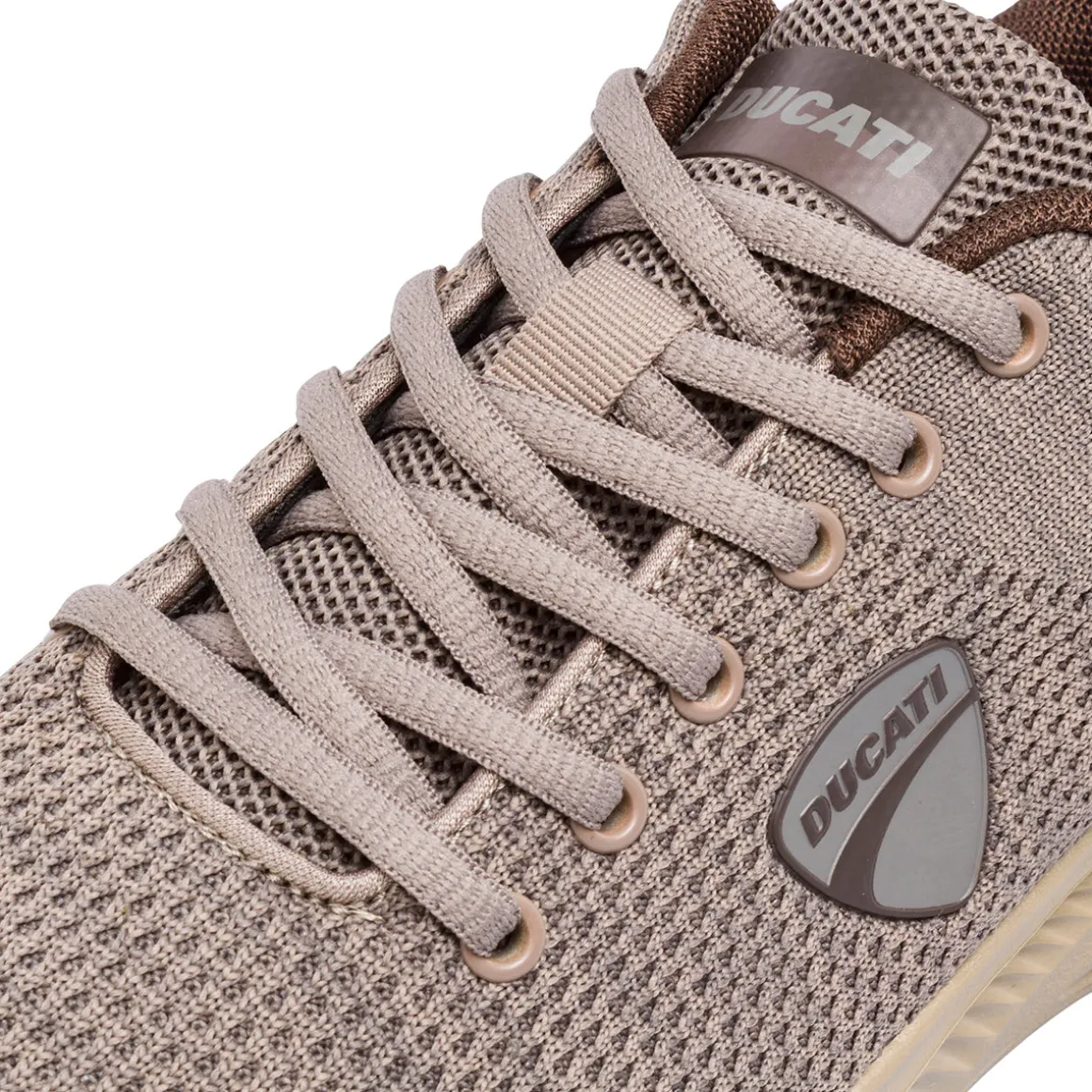 Sneakers taupe in tessuto mesh da Uomo Ducati