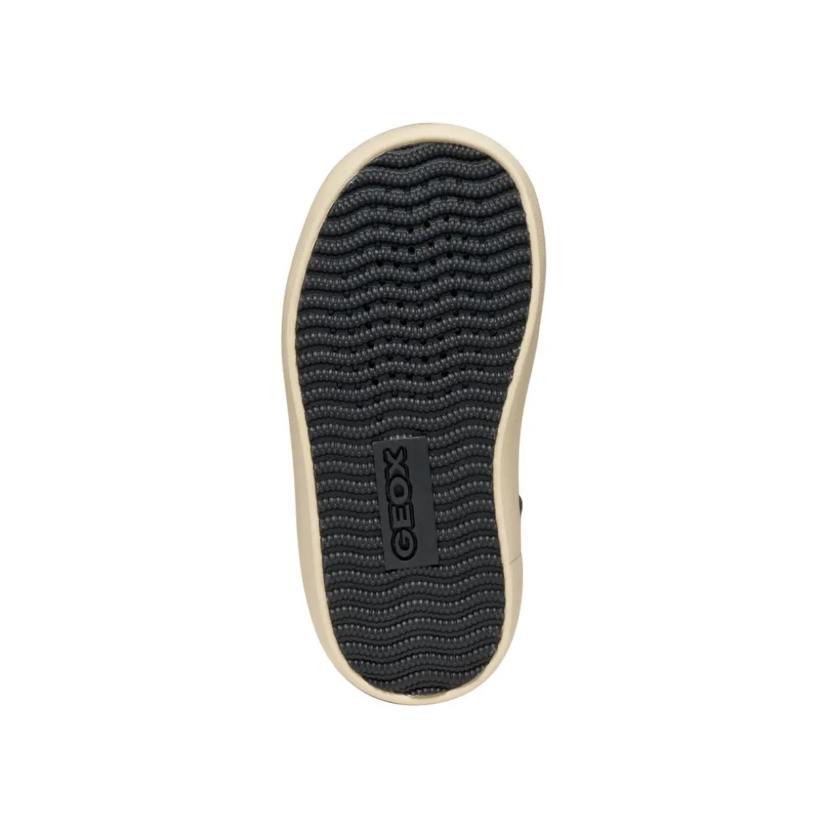 Sneakers traspiranti alte blu da Primi Passi Bambino con strappo Geox
