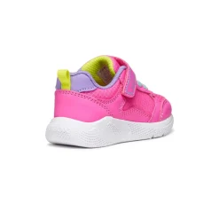 Sneakers traspiranti rosa da Bambina Sprintye Geox