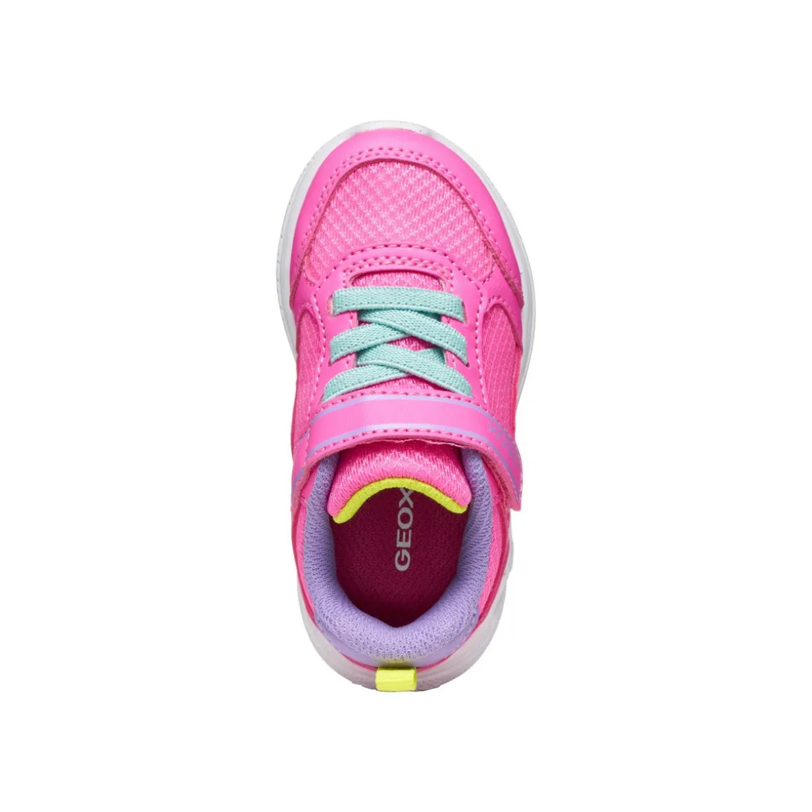 Sneakers traspiranti rosa da Bambina Sprintye Geox